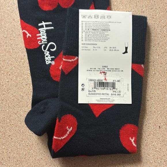 Smiling Heart socks - Picture 3 of 7